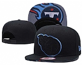 Titans Team Logo Black Adjustable Hat GS,baseball caps,new era cap wholesale,wholesale hats